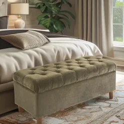 Homepop Storage Bench