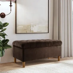 Homepop Storage Bench