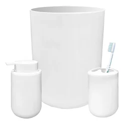 Homewear Back To College 3-pc. Bath Accessory Sets