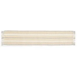 Homewear Black and White Stripe Table Runner