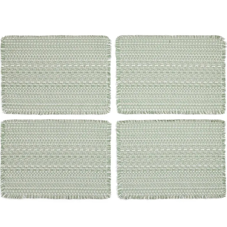Homewear Haisley 4-pc. Placemat with Fringe