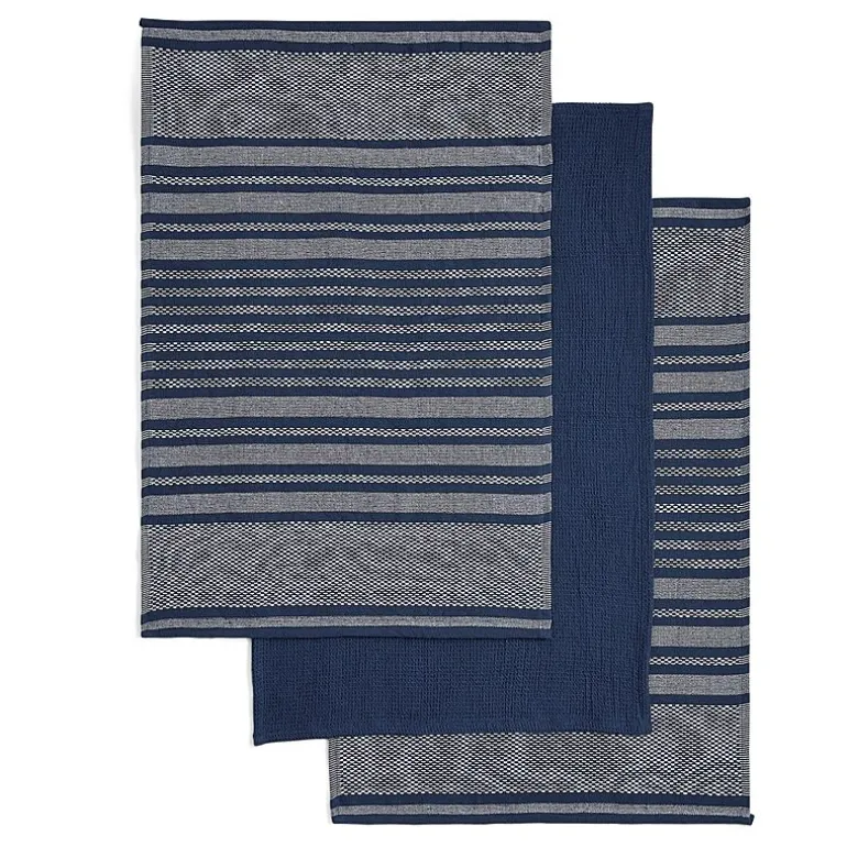 Homewear Hunter Stripe 3-pc. Kitchen Towel Set