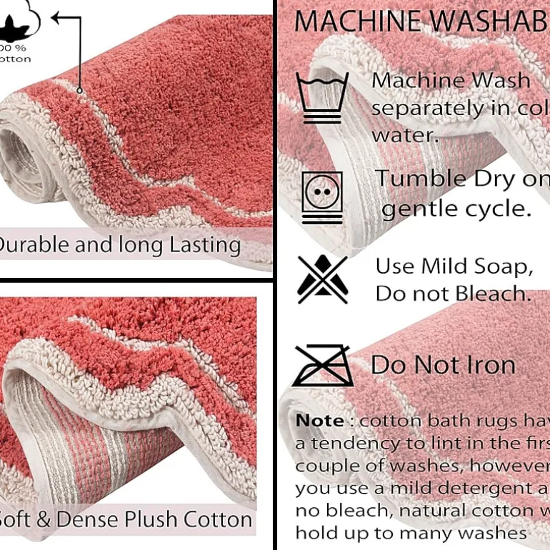 Home Weavers Inc Allure 4-pc. Quick Dry Bath Rug Set