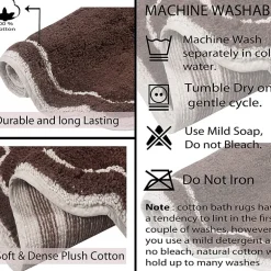 Home Weavers Inc Allure 4-pc. Quick Dry Bath Rug Set