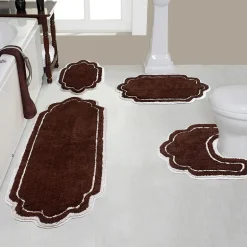 Home Weavers Inc Allure 4-pc. Quick Dry Bath Rug Set
