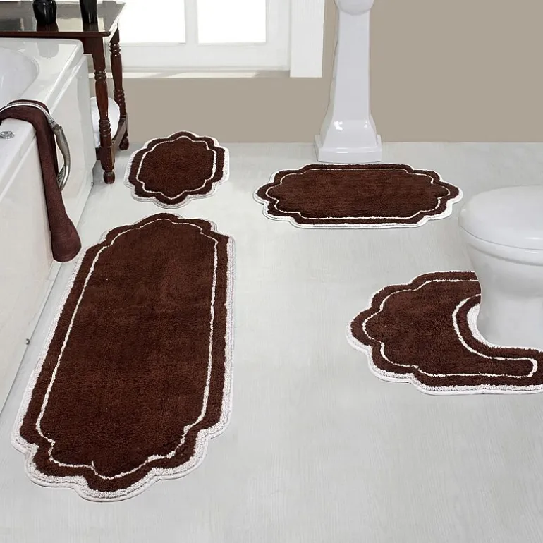 Home Weavers Inc Allure 4-pc. Quick Dry Bath Rug Set