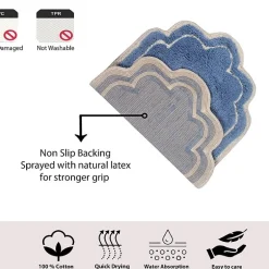 Home Weavers Inc Allure 4-pc. Quick Dry Bath Rug Set