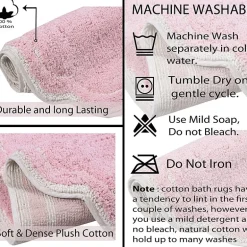 Home Weavers Inc Allure 4-pc. Quick Dry Bath Rug Set