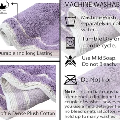 Home Weavers Inc Allure 4-pc. Quick Dry Bath Rug Set