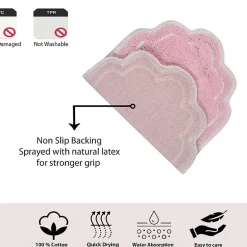 Home Weavers Inc Allure 4-pc. Quick Dry Bath Rug Set