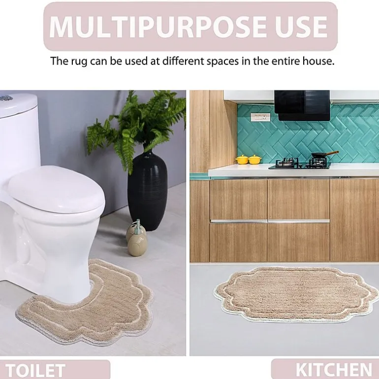 Home Weavers Inc Allure 4-pc. Quick Dry Bath Rug Set