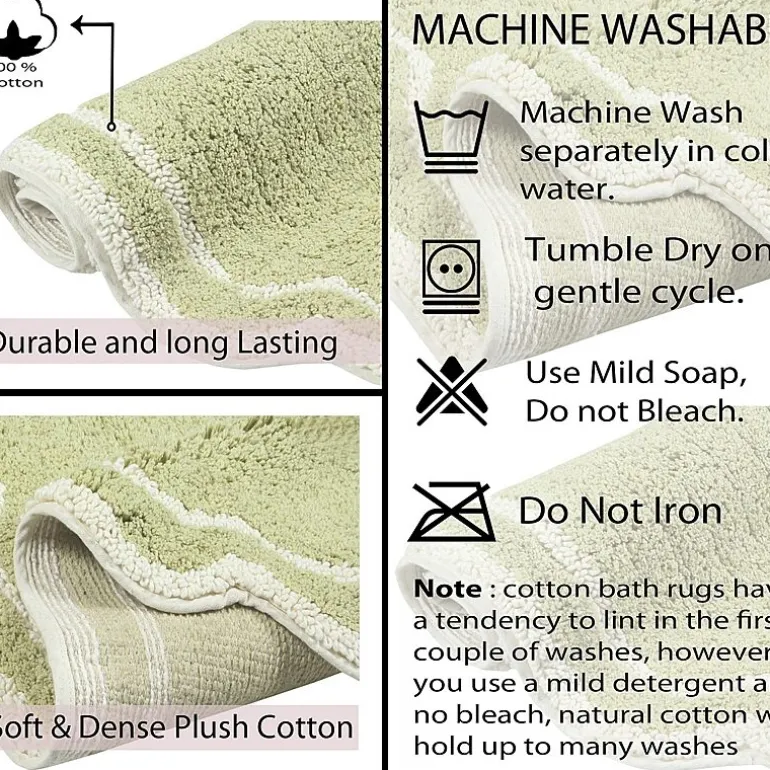 Home Weavers Inc Allure 4-pc. Quick Dry Bath Rug Set