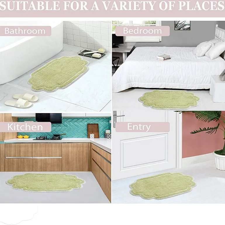 Home Weavers Inc Allure 4-pc. Quick Dry Bath Rug Set