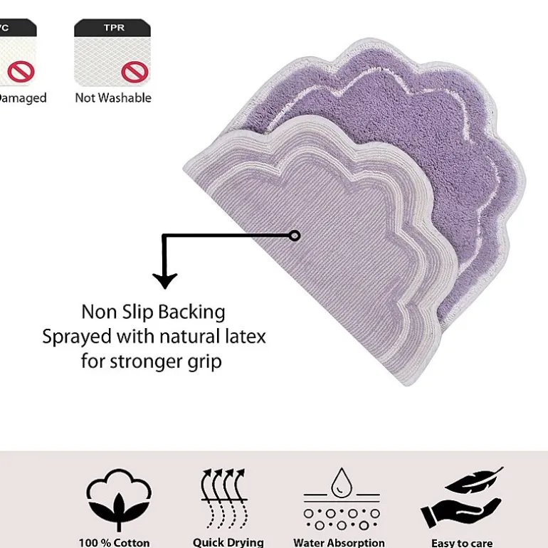 Home Weavers Inc Allure 4-pc. Quick Dry Bath Rug Set