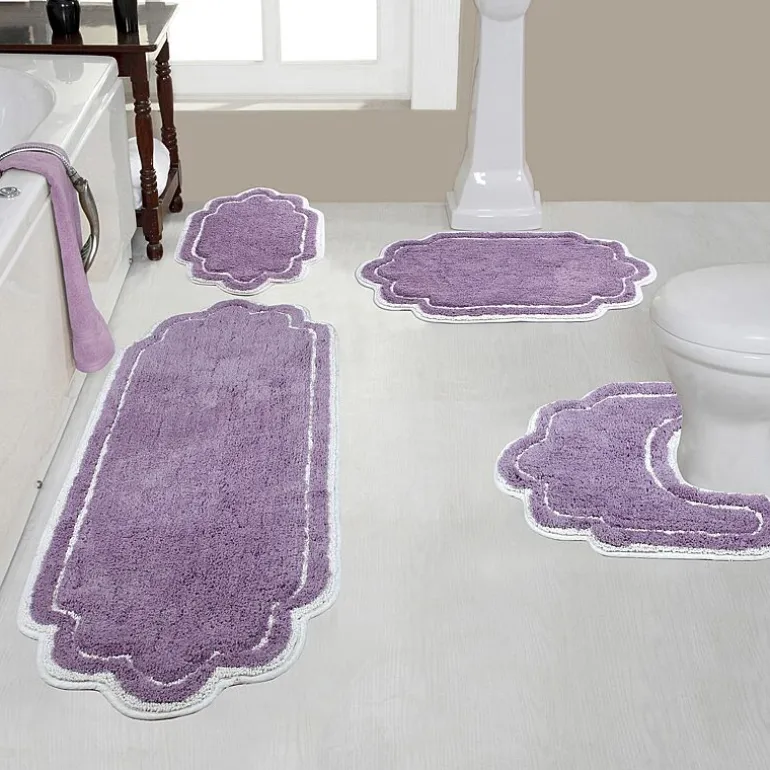 Home Weavers Inc Allure 4-pc. Quick Dry Bath Rug Set