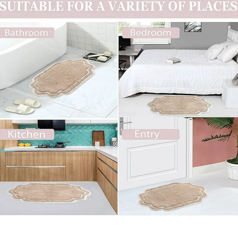 Home Weavers Inc Allure 4-pc. Quick Dry Bath Rug Set