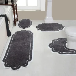 Home Weavers Inc Allure 4-pc. Quick Dry Bath Rug Set