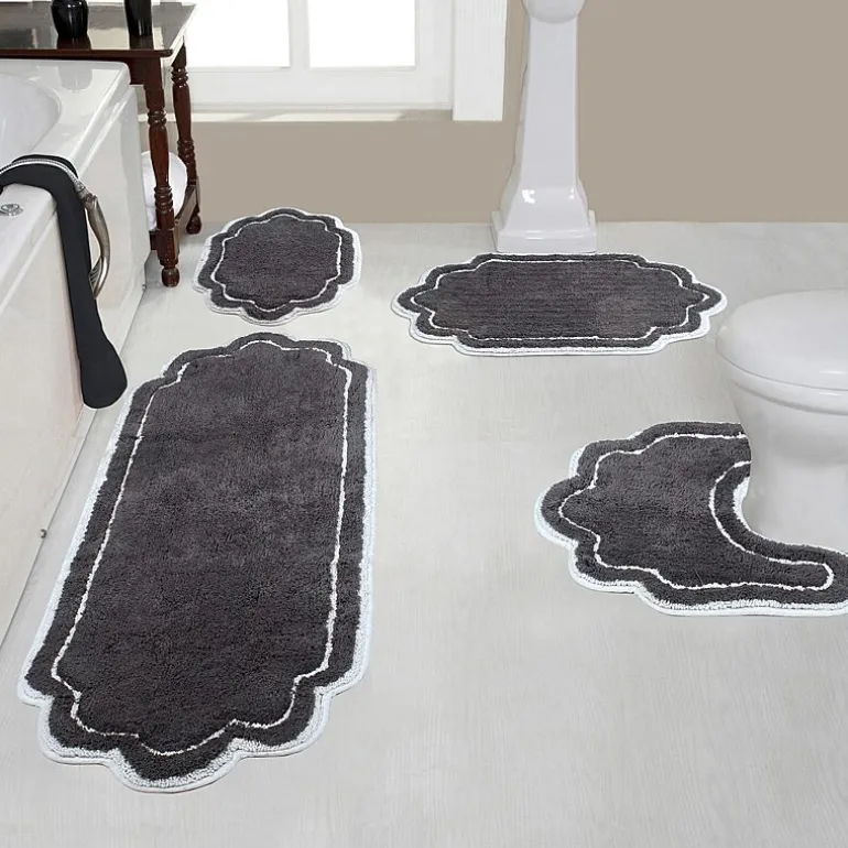 Home Weavers Inc Allure 4-pc. Quick Dry Bath Rug Set