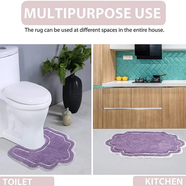 Home Weavers Inc Allure 4-pc. Quick Dry Bath Rug Set