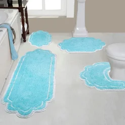 Home Weavers Inc Allure 4-pc. Quick Dry Bath Rug Set
