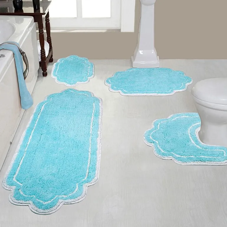 Home Weavers Inc Allure 4-pc. Quick Dry Bath Rug Set
