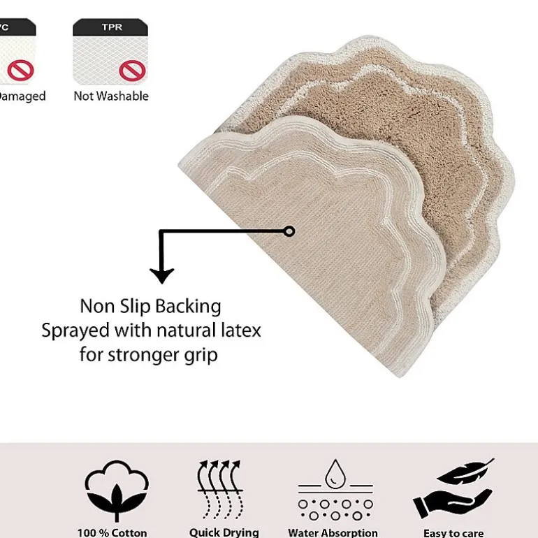 Home Weavers Inc Allure 4-pc. Quick Dry Bath Rug Set