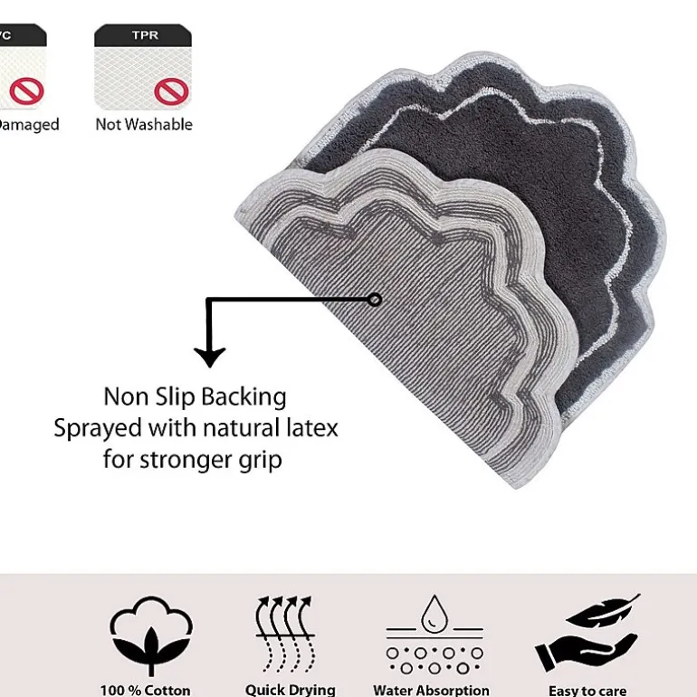 Home Weavers Inc Allure 4-pc. Quick Dry Bath Rug Set