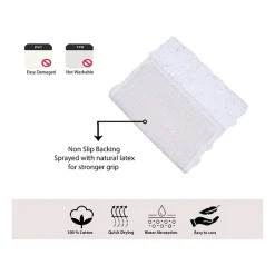 Home Weavers Inc Bellflower 4-pc. Quick Dry Bath Rug Set