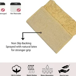 Home Weavers Inc Bellflower 4-pc. Quick Dry Bath Rug Set