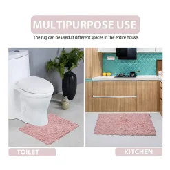 Home Weavers Inc Bellflower 4-pc. Quick Dry Bath Rug Set