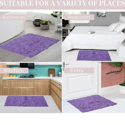 Home Weavers Inc Bellflower 4-pc. Quick Dry Bath Rug Set