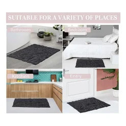 Home Weavers Inc Bellflower 4-pc. Quick Dry Bath Rug Set