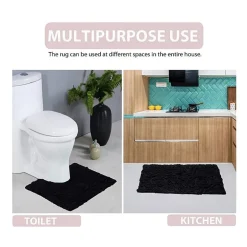 Home Weavers Inc Bellflower 4-pc. Quick Dry Bath Rug Set
