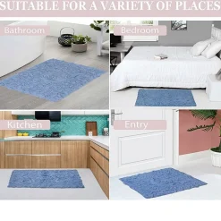 Home Weavers Inc Bellflower 4-pc. Quick Dry Bath Rug Set