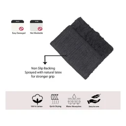 Home Weavers Inc Bellflower 4-pc. Quick Dry Bath Rug Set