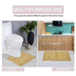 Home Weavers Inc Bellflower 4-pc. Quick Dry Bath Rug Set