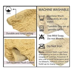 Home Weavers Inc Bellflower 4-pc. Quick Dry Bath Rug Set