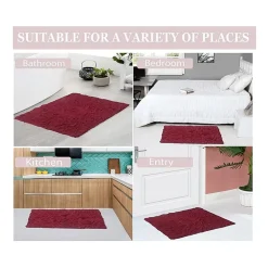 Home Weavers Inc Bellflower 4-pc. Quick Dry Bath Rug Set