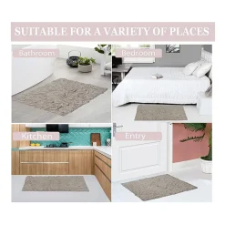 Home Weavers Inc Bellflower 4-pc. Quick Dry Bath Rug Set