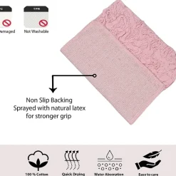 Home Weavers Inc Bellflower 4-pc. Quick Dry Bath Rug Set