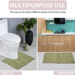 Home Weavers Inc Bellflower 4-pc. Quick Dry Bath Rug Set