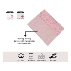 Home Weavers Inc Bellflower 4-pc. Quick Dry Bath Rug Set