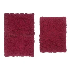 Home Weavers Inc Bellflower 2-pc. Quick Dry Bath Rug Set