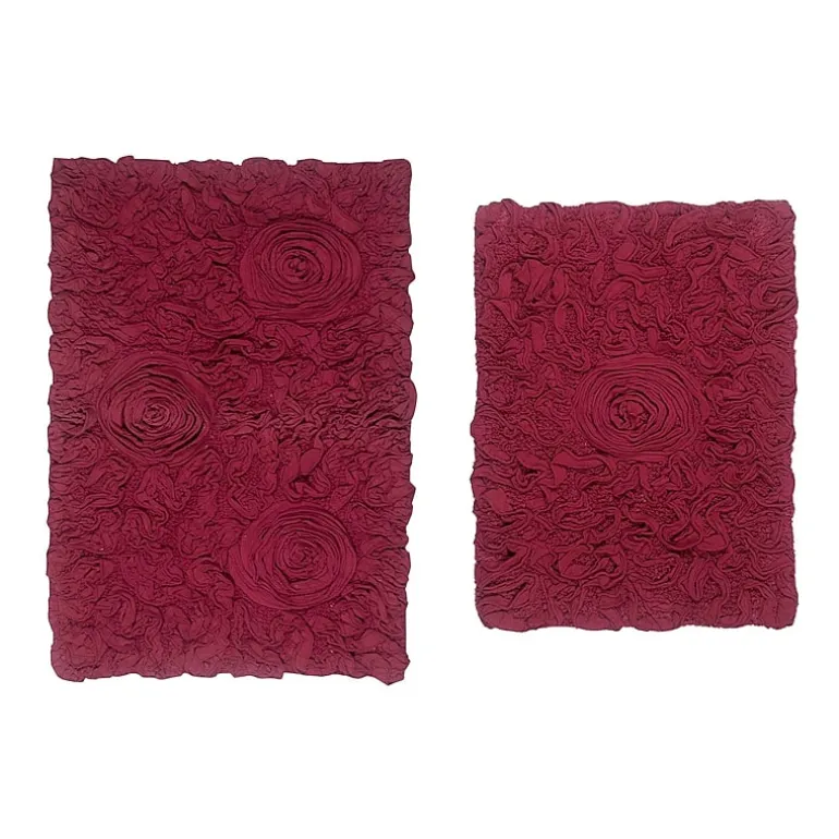 Home Weavers Inc Bellflower 2-pc. Quick Dry Bath Rug Set