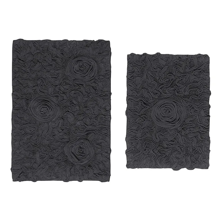 Home Weavers Inc Bellflower 2-pc. Quick Dry Bath Rug Set
