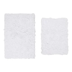 Home Weavers Inc Bellflower 2-pc. Quick Dry Bath Rug Set
