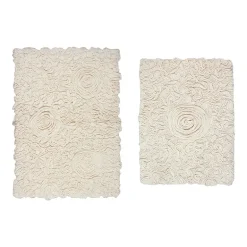 Home Weavers Inc Bellflower 2-pc. Quick Dry Bath Rug Set
