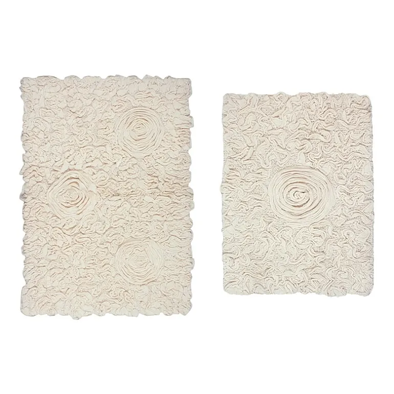 Home Weavers Inc Bellflower 2-pc. Quick Dry Bath Rug Set