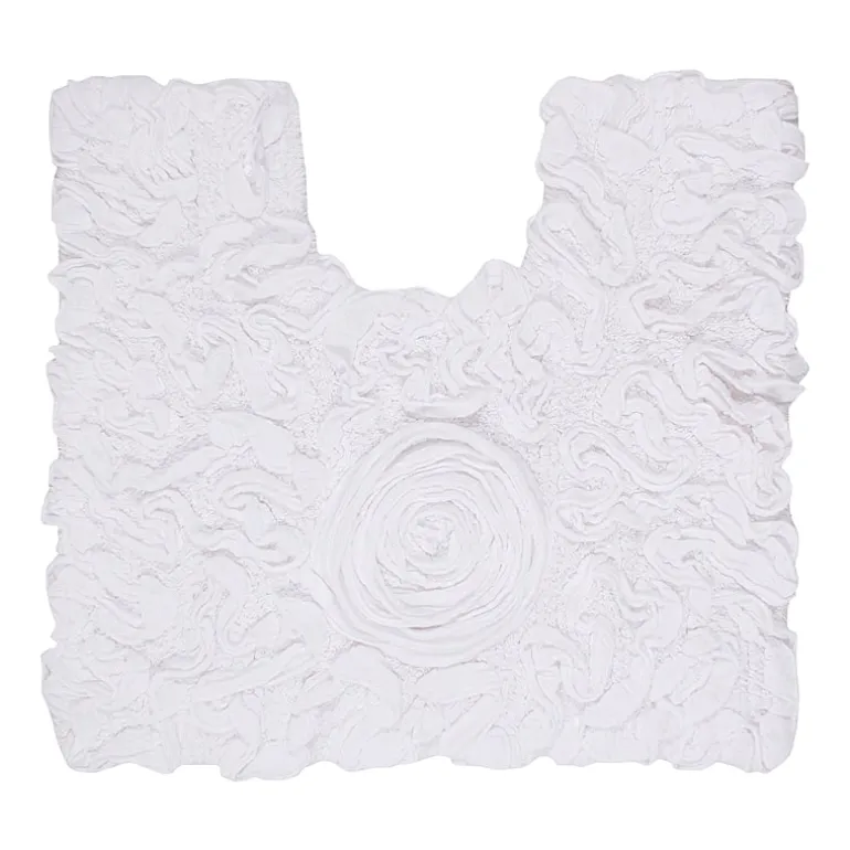 Home Weavers Inc Bellflower Quick Dry 20X20 Inch Bath Rug