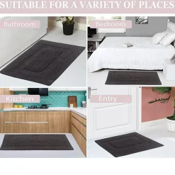 Home Weavers Inc Classy 4-pc. Quick Dry Bath Rug Set